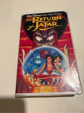 Disney's the Return of Jafar 1994 VHS Clamshell Edition